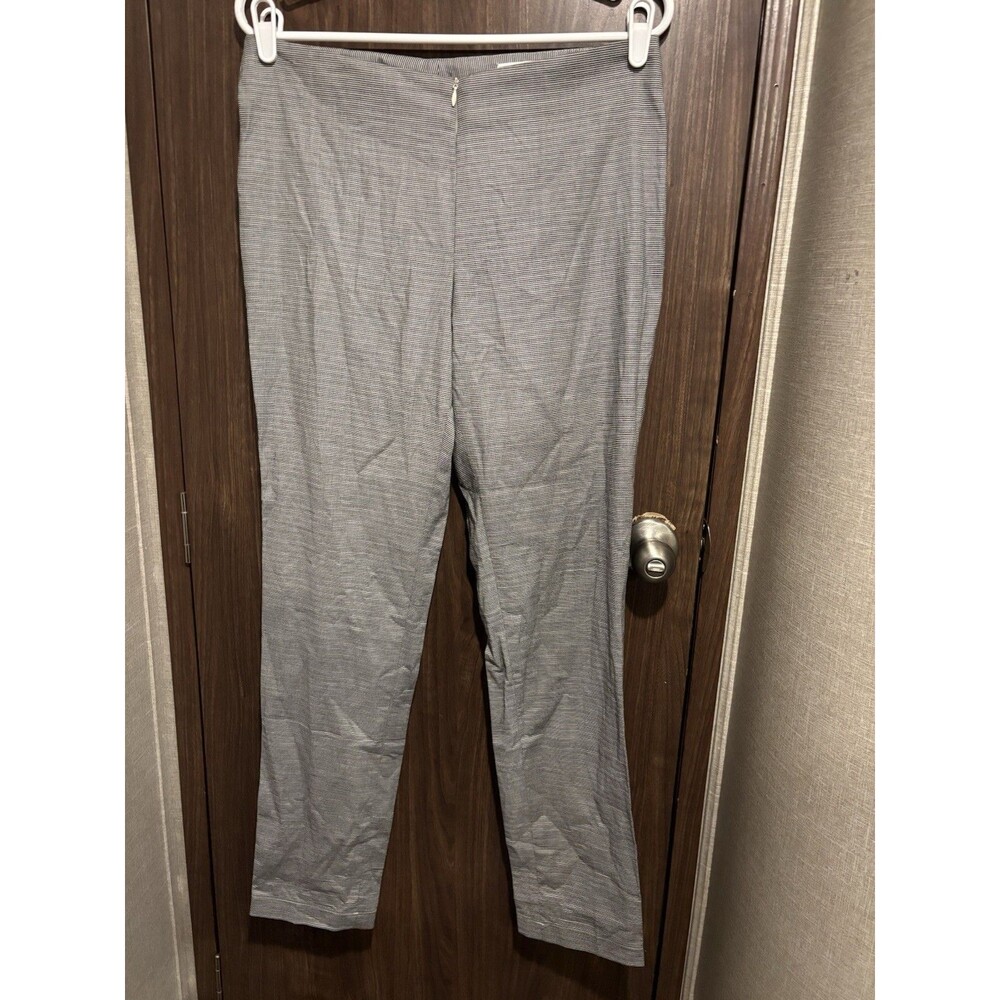 Miette Women’s gray and white striped trousers Size M